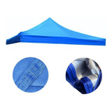 Carpa Lona Repuesto Toldo 3x3 Impermeable Filtro Uv Azul