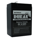 Bateria Duran Up645seg 6v 4.5ah Carrinho Segurança Nobreak