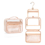 Cubetastic Neceser Transparente Para Mujer, Pequena Bolsa De