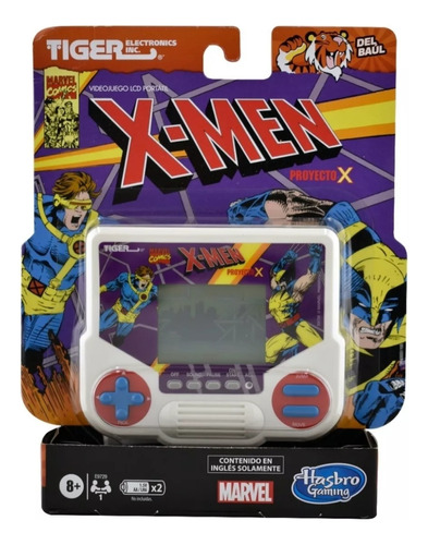 X-men Videojuego Lcd Portátil Proyecto X Hasbro 