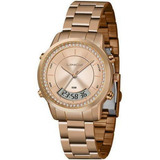 Relógio Feminino Lince Lar4640l R1rx Anadigi Rosé