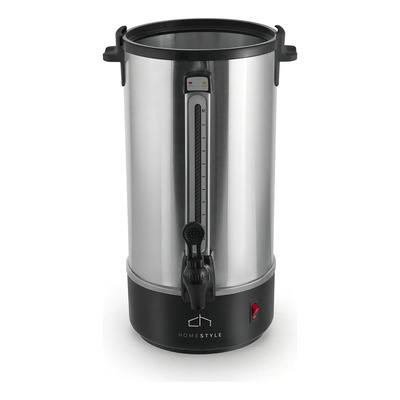 Cafetera Percoladora Homestyle 20 Tazas Acero Inoxidable Medidor Agua | Meses sin interés