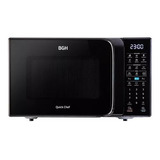 Microondas Bgh Eco Con Grill Digital 23litros Negro B223dn20