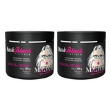 2 Máscaras Black Matizadora Madame Louca 500g