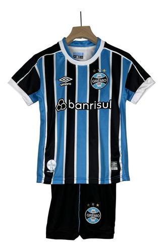 Conjunto Infantil Do Grêmio Of.1 23/24 Torcedor Umbro