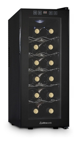 Cava Termoeléctrica Ultracomb Cv-6012 12 Botellas Vino Negra