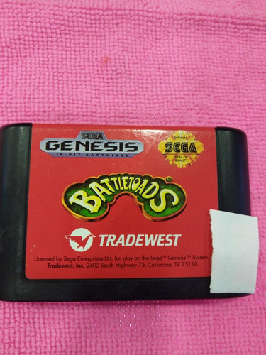 Sega Genesis Battle Toads 