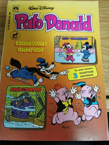 Cómic Pato Donald Número 52