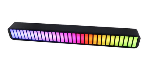 Rgb Led Música Rítmica Activada Por Voz Luz Control De