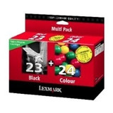 Lexmark (# 23 / # 24) 18c1571 Negro Y Color De Tinta Combo D