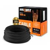 Cable Calibre 12 Thw Cca Rollo 100m Color Negro