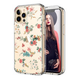 Funda Icedio Para iPhone 12/12 Pro Small Flowers