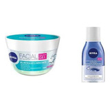 Set Nivea Desmaquillante Bifásico + Gel Ácido Hialurónico