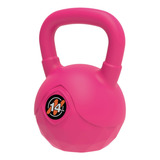 Pesa Rusa O Kettlebell 14 Kg Pvc Funcional Gym Gimnasio Color Rosa