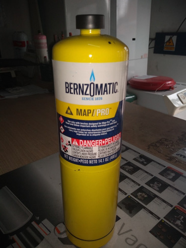 Garrafa De Gas Benzomatic Map/pro X 400gr