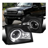 Ford Ranger 1998 - 2000 Juego Faros Ojo Angel Negr Solo Faro