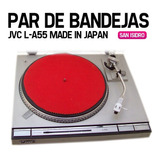 Par De Bandejas Jvc L-a55 - Made In Japan - Funcionando