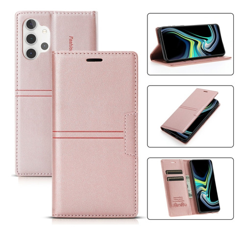 Capa De Couro Magnética Para Samsung Galaxy A32 4g