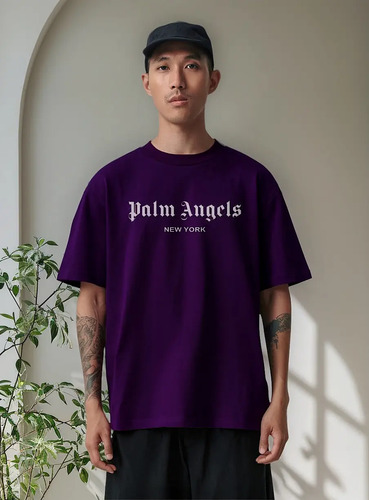 Camiseta Palm Angels Algodão Camisa Blusa Streetwear Skate | Parcelamento sem juros