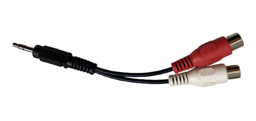 Cabo Adaptador P2 Macho 3,5mm X Rca Fêmea