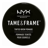 Nyx Pomada Para Cejas, Tame&frame Brown, Tono Espresso 5g