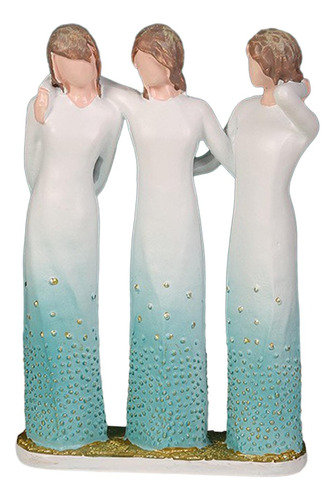 Estatua De Amistad Para Mujeres, Regalo Original 3 Hermanas