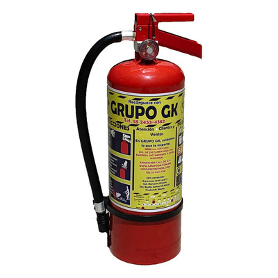 Extintor 4.5 Kg Cargado + Curso + Bitcora + Responsiva | Meses sin interés