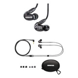 Audífonos Shure In-ear Aislamiento Sonido, Negro Se215-bk