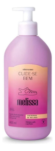 Hidratante Corporal Melissa O Boticário Cuide-se Bem 400ml