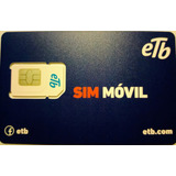 Sim Card Etb Internet Ilimitado Deja Compartir Con Min T.des