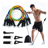 Kit Bandas Elasticas Manijas Latex Ejercicio Fitness Oferta