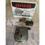 Discman Aiwa Com Anti Shok Indicador De Bateria