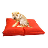 Colchón Liso Antidesgarro 90x60x10 Cama Perros Mascotas Gato