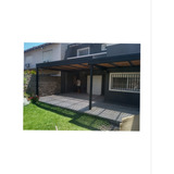  Pérgola Hierro Y Madera Premium Aleros Techos