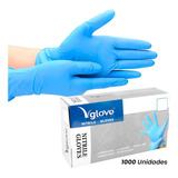 Guantes De Nitrilo Libre De Latex Resistentes Azul 1000 Pzs