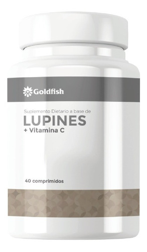 Lupines + Vitamina C | Goldfish | X 40 Comprimidos Sabor Neutro