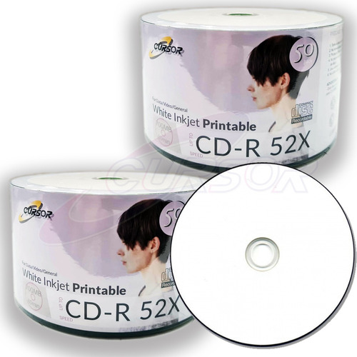 Cd R 700mb Imprimible 100 Unidades Cursor