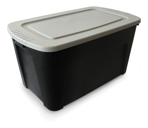 Caja Organizadora 75 Litros Reciclada Negra