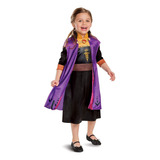 Disfarce Disney Frozen 2 Anna Classic Xs 3t/4t Para Meninas