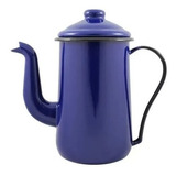 Bule Esmaltado Tradicional Retro Ewel 1500 Ml Azul