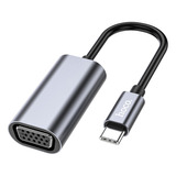 Adaptador Convertidor Cable Tipo-c/vga 1080p Para Tv Monitor