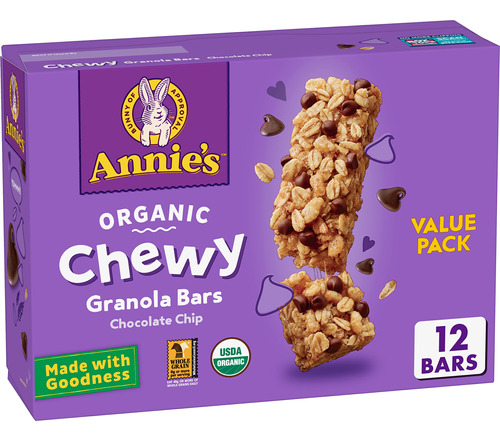 Annie's Paquete Economico De Barras De Granola Masticables O