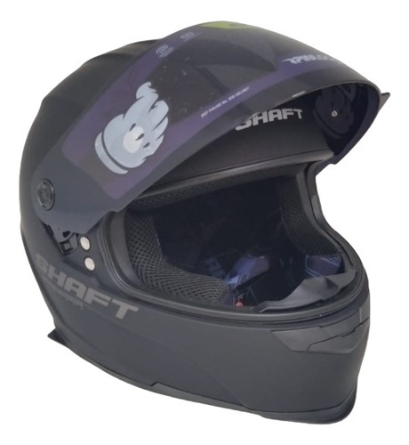 Casco Integral Shaft + Manos Libres Bt