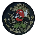 Parche Insignia Pvc Escudó México Dulce Rojo Tactico Militar