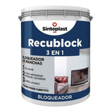 Recublock Latex Interior Exterior 3 En 1 Antihongo X 4 Lts