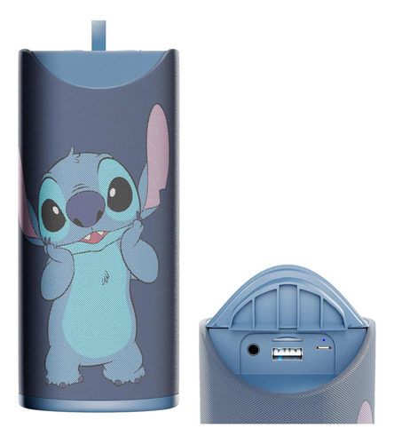 Altavoz Bluetooth Inalámbrico Lilo Y Stitch De Disney - Alta