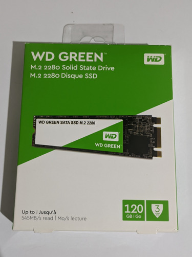 Disco Ssd M.2 Western Digital Green 120 Gb
