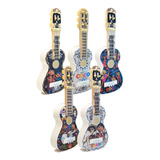 Guitarra Para Niños De Juguete Plástico Y Madera 5 Pack