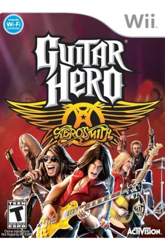 Wii Guitar Hero Aerosmith Original