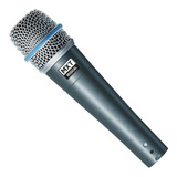 Microfone Profissional Mxt Btm-57a Cachimbo Cabo Estojo Sm57